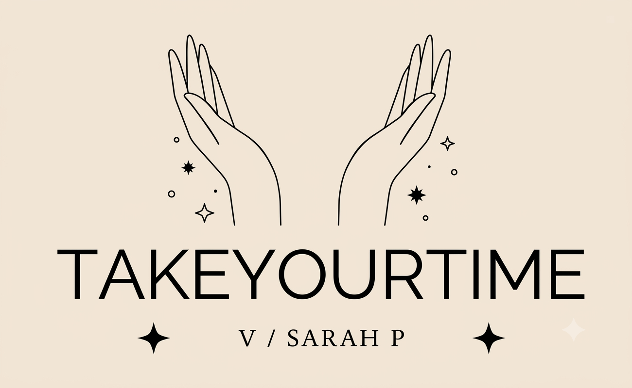 TAKEYOURTIME V / SARAH P Logo